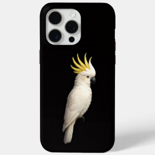 Funda Para iPhone 15 Pro Max Crested Cockatoo para iPhone 15 Pro Max Black 4 Lu