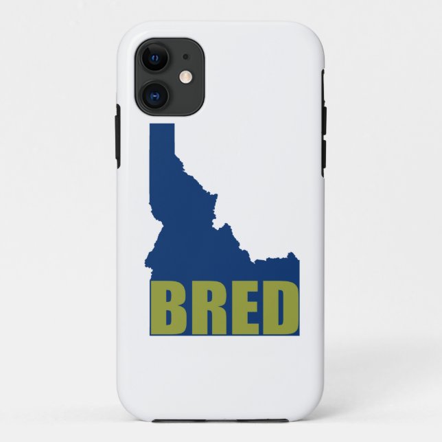 Funda De Case-Mate Para iPhone Criado en Idaho (Reverso)