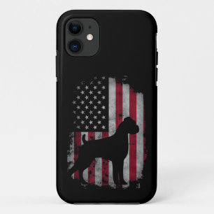 Funda Para iPhone 11 Criador de Perros de Casta Boxer Americano de EE.