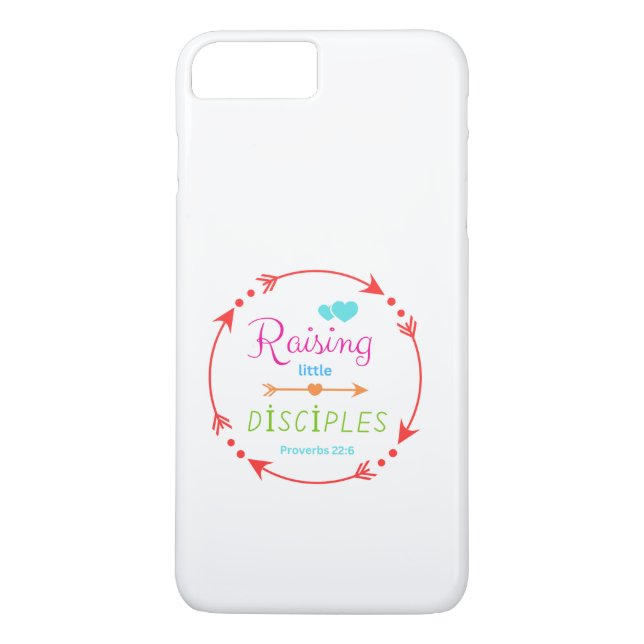 Funda De Case-Mate Para iPhone Criando a los pequeños discípulos cristianos (Reverso)
