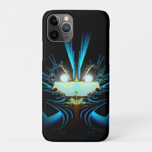 Funda Para iPhone 11 Pro Criatura azul luminosa de los ojos