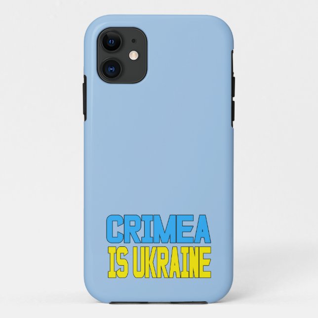 Funda De Case-Mate Para iPhone Crimea es Ucrania (Reverso)