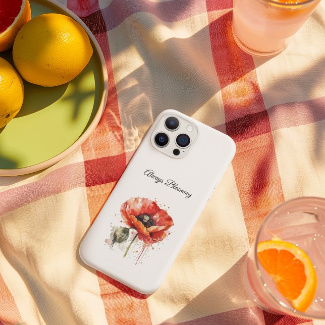 Funda De Case-Mate Para iPhone Crimson Bloom, personalizado (Subido por el creador)