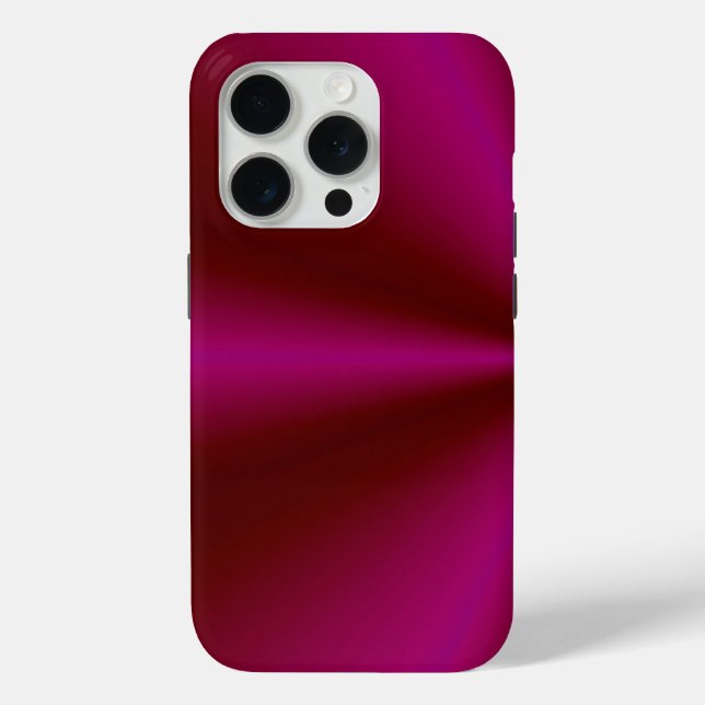 Funda De Case-Mate Para iPhone Crimson rosados Arcoiris Rojo (Reverso )
