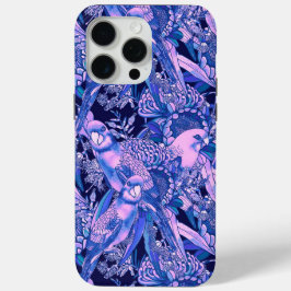 Funda Para iPhone 15 Pro Max Crimson Rosella Azul tropical