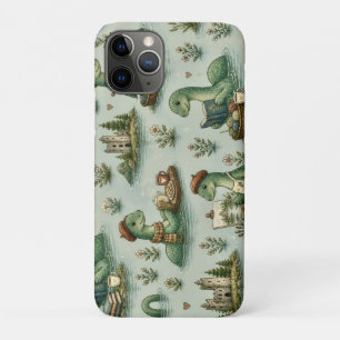 Funda Para iPhone 11 Pro Criptídeos Acogedores Nessie Monstruo del Lago Nes