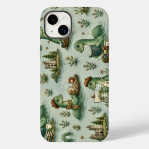Funda Para iPhone 14 Plus De Case-Mate Criptídeos Acogedores Nessie Monstruo del Lago Nes