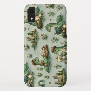 Funda Para iPhone XR Criptídeos Acogedores Nessie Monstruo del Lago Nes