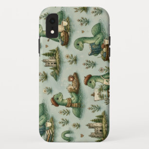 Funda Para iPhone XR Criptídeos Acogedores Nessie Monstruo del Lago Nes