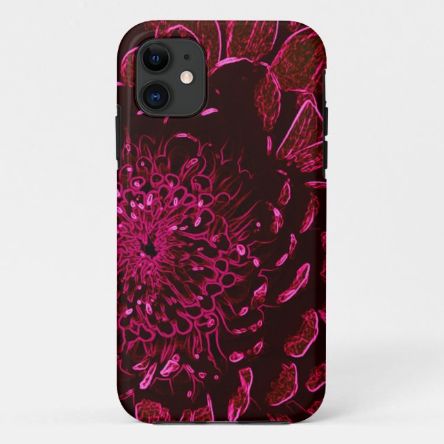 Funda De Case-Mate Para iPhone Crisantemo (Reverso)