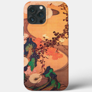 Funda Para iPhone 13 Pro Max Crisantemo por un arroyo con rocas (1760)