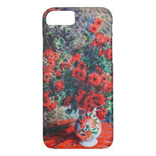 Funda Para iPhone 8/7 Crisantemo Rojo, Monet