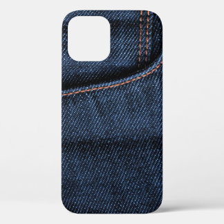 Funda Para iPhone 12 Crisp New Blue Jeans Pocket Funda-Mate iPhone Estu