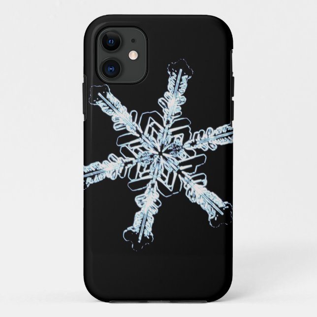 Funda De Case-Mate Para iPhone Cristal estelar de la nieve (Reverso)