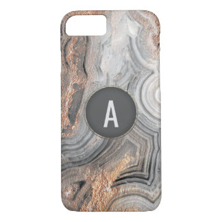 Funda Para iPhone 8/7 Cristal gris de la cubierta del teléfono del geode
