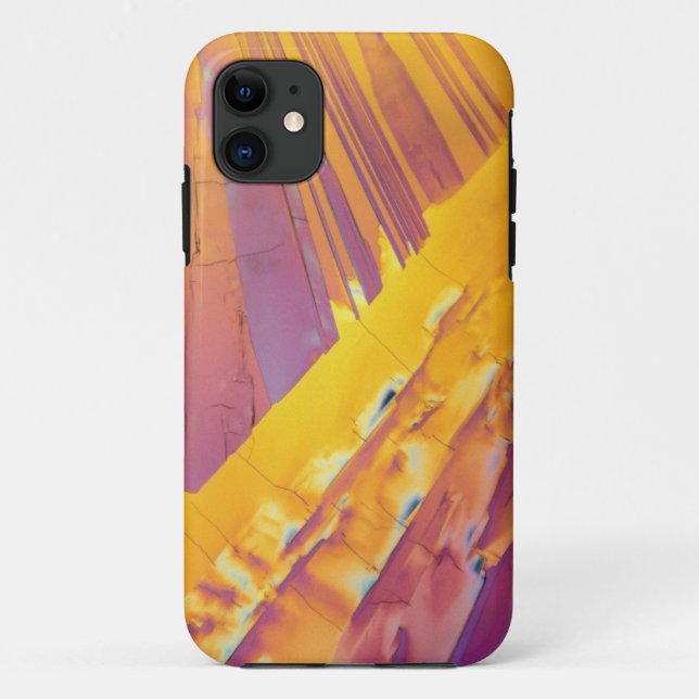 Funda De Case-Mate Para iPhone Cristales del ácido oxálico (Reverso)