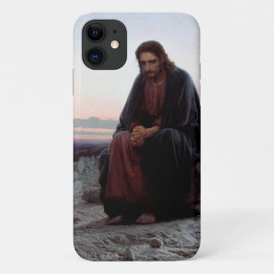 Funda Para iPhone 11 Cristo en el salvaje, Ivan Kramskoi