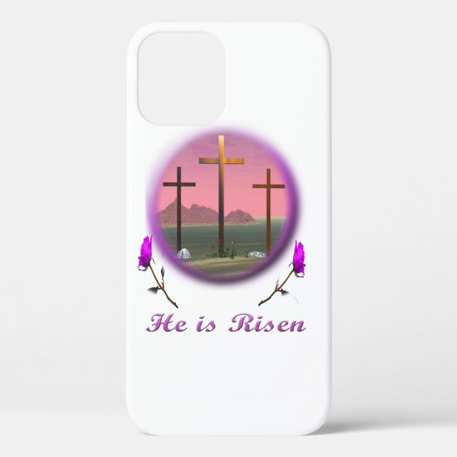Funda De Case-Mate Para iPhone Cristo está en ascenso (Reverso )