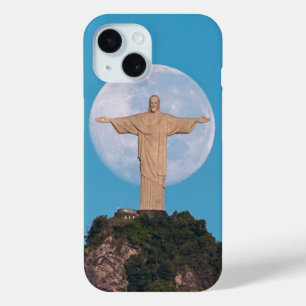 Funda Para iPhone 15 Cristo Redentor