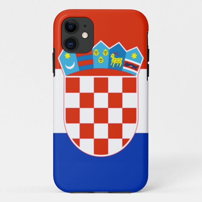 Funda De Case-Mate Para iPhone Croacia (Reverso)