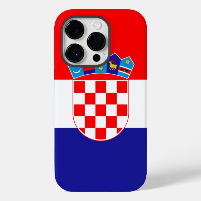 Funda De Case-Mate Para iPhone Croacia (Reverso )