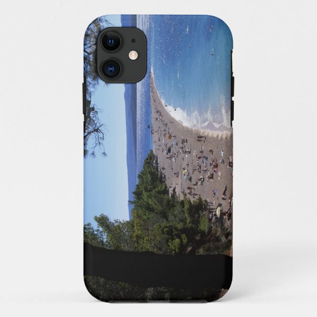Funda De Case-Mate Para iPhone Croacia, isla de Brac, Bol, playa Golden Cape (Reverso)