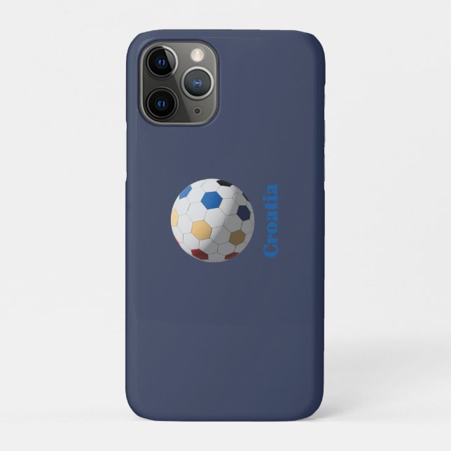 Funda De Case-Mate Para iPhone Croatia Soccer (Reverso)