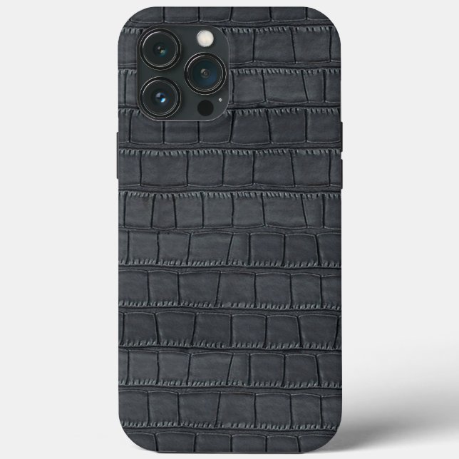 FUNDA DE Case-Mate PARA iPhone CROCODILE NEGRO COD.03 (Reverso )