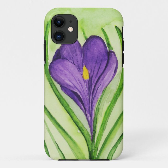 Funda De Case-Mate Para iPhone Crocus (Reverso)
