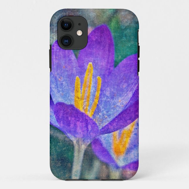 Funda De Case-Mate Para iPhone Crocus (Reverso)