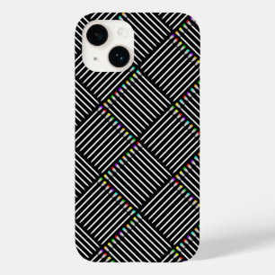 Funda Para iPhone 14 De Case-Mate Crosshatch de pincel