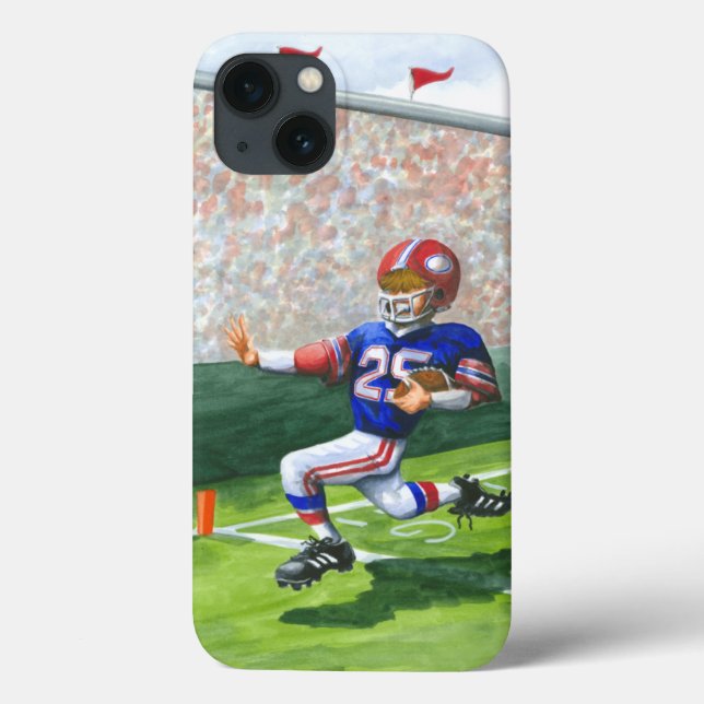 Funda De Case-Mate Para iPhone Crossing the Goal Line for a Touchdown (Reverso)