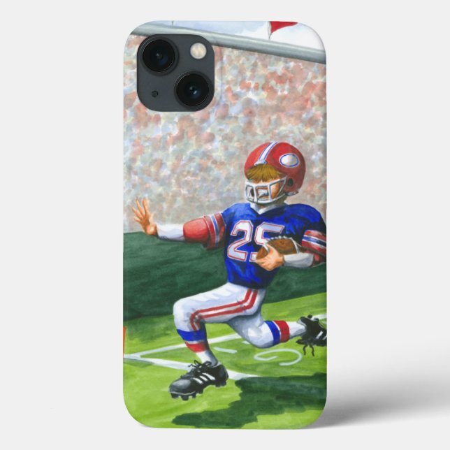 Funda De Case-Mate Para iPhone Crossing the Goal Line for a Touchdown (Reverso)