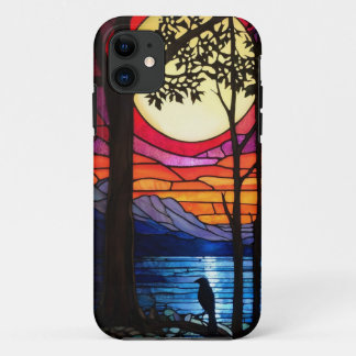 Funda Para iPhone 11 Crow encaramado en rama
