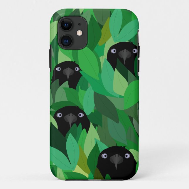 Funda De Case-Mate Para iPhone Crow iPhone SE + iPhone 5/5S, apenas ahí (Reverso)