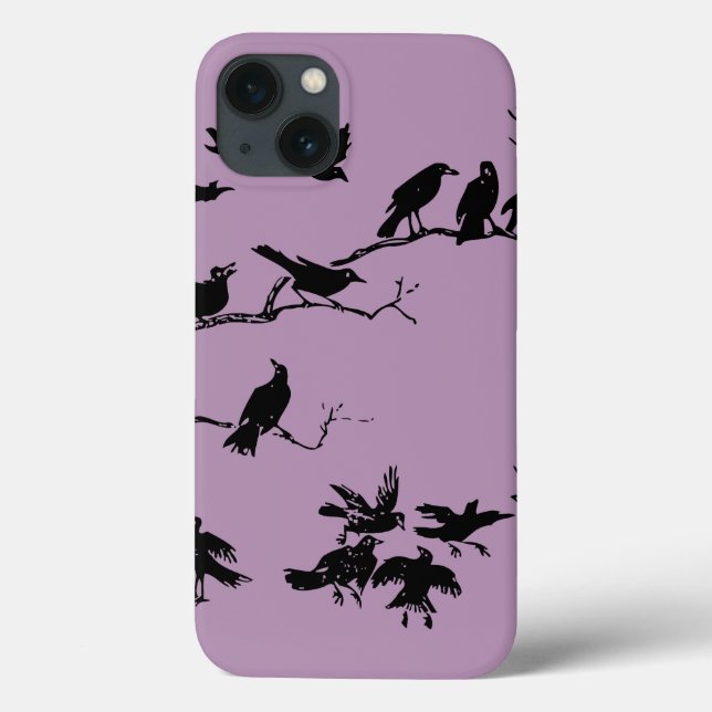Funda De Case-Mate Para iPhone Crows (Reverso)