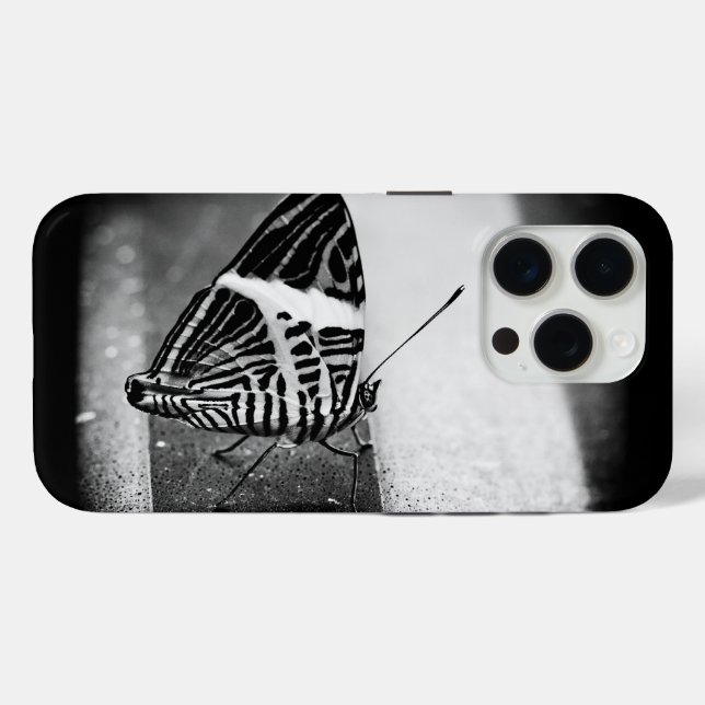 Funda De Case-Mate Para iPhone cruce de mariposa (Reverso  (Horizontal))
