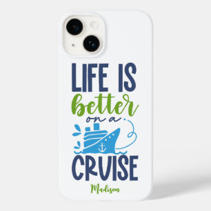 Funda Para iPhone 14 De Case-Mate Cruceros de nombres personalizados