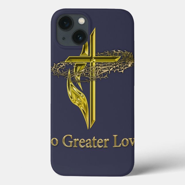 Funda De Case-Mate Para iPhone Cruces cristianas (Reverso)