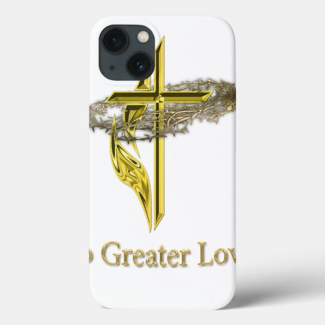 Funda De Case-Mate Para iPhone Cruces cristianas (Reverso)