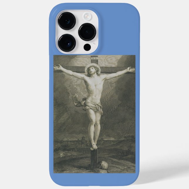 Funda De Case-Mate Para iPhone Crucifixión de Jesucristo (Reverso)