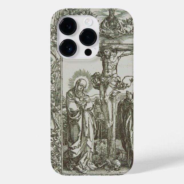 Funda De Case-Mate Para iPhone Crucifixión medieval de Jesucristo (Reverso )