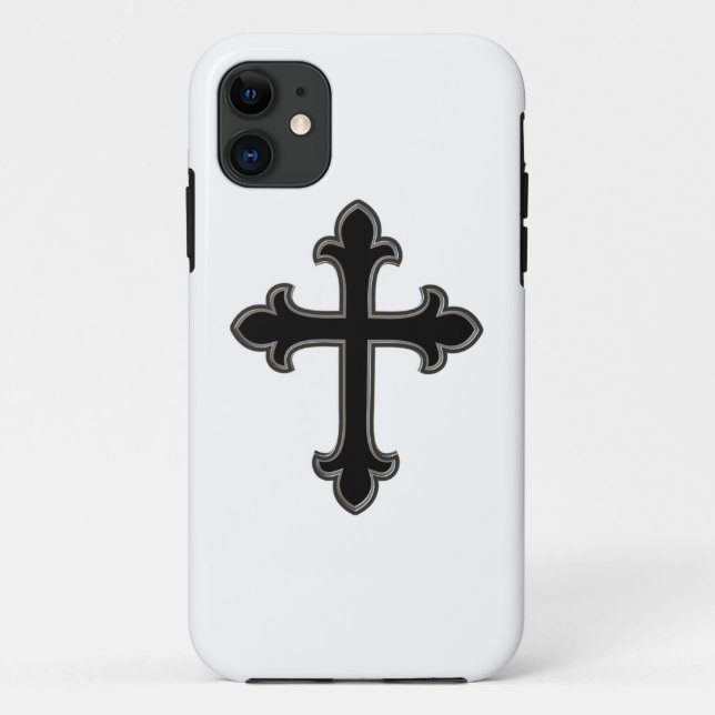Funda De Case-Mate Para iPhone Cruz cristiana (Reverso)