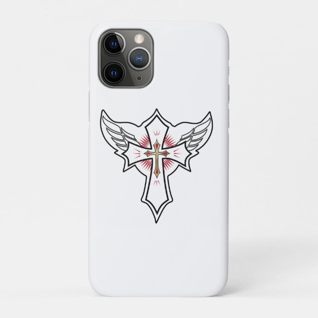 Funda De Case-Mate Para iPhone Cruz cristiana (Reverso)