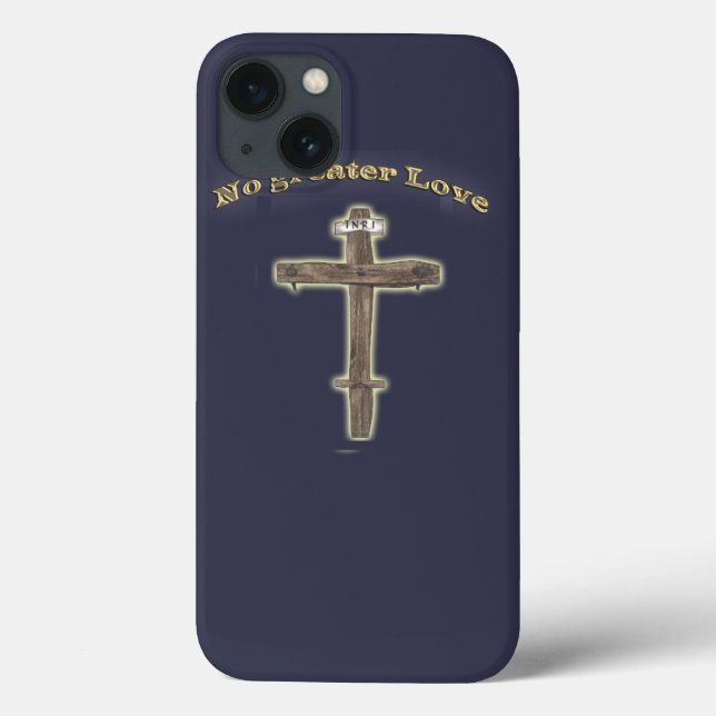 Funda De Case-Mate Para iPhone Cruz cristiana (Reverso)