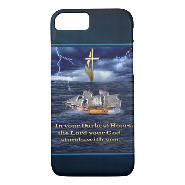 Funda De Case-Mate Para iPhone Cruz cristiana (Reverso)