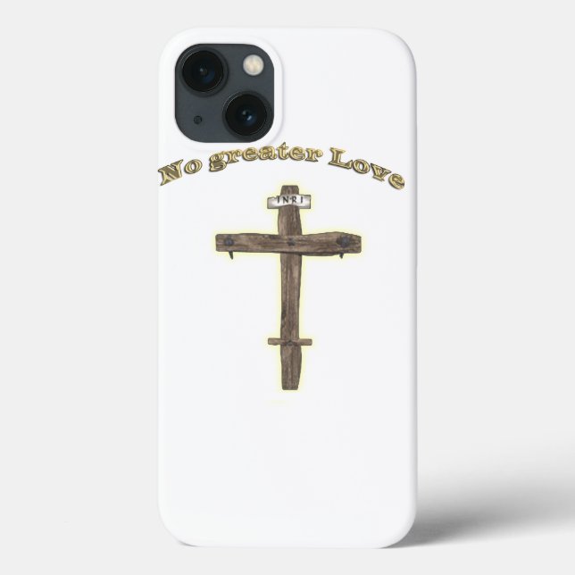 Funda De Case-Mate Para iPhone Cruz cristiana (Reverso)