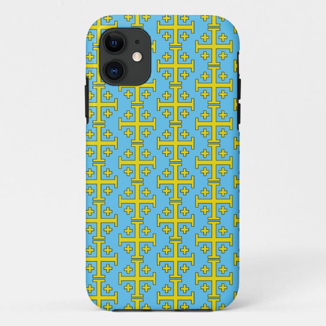 Funda De Case-Mate Para iPhone Cruz de Jerusalén (Reverso)