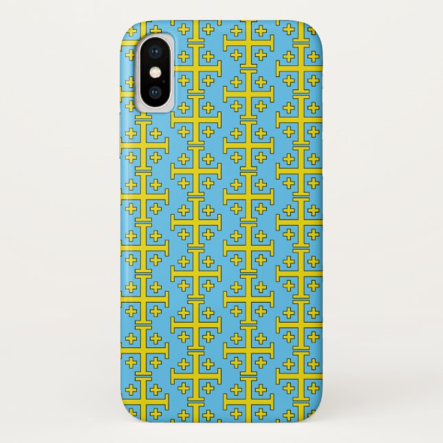Funda De Case-Mate Para iPhone Cruz de Jerusalén (Reverso)