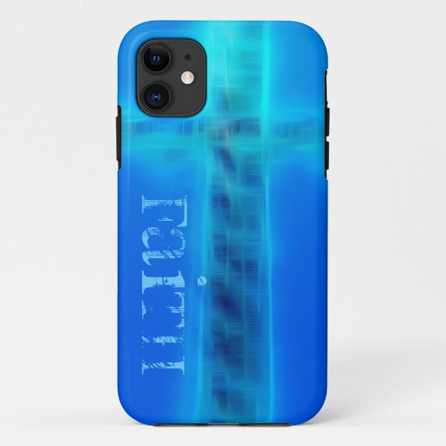 Funda De Case-Mate Para iPhone Cruz de la fe (Reverso)